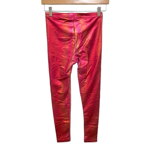 NWT American Apparel Metallic Legging Sunset Ombre Cali Sun & Fun Leggings sz S - Picture 2 of 15